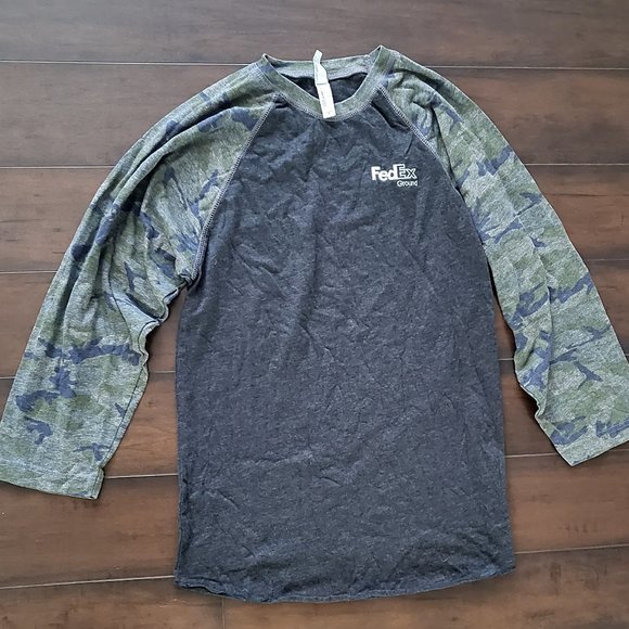 FedEx Other - Fedex Unisex camo Quarter Sleeve shirt Small
